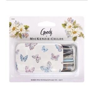 MacKenzie-Childs x Goody For Target Rosy Check Bobby Pins With A Keepsake Tin